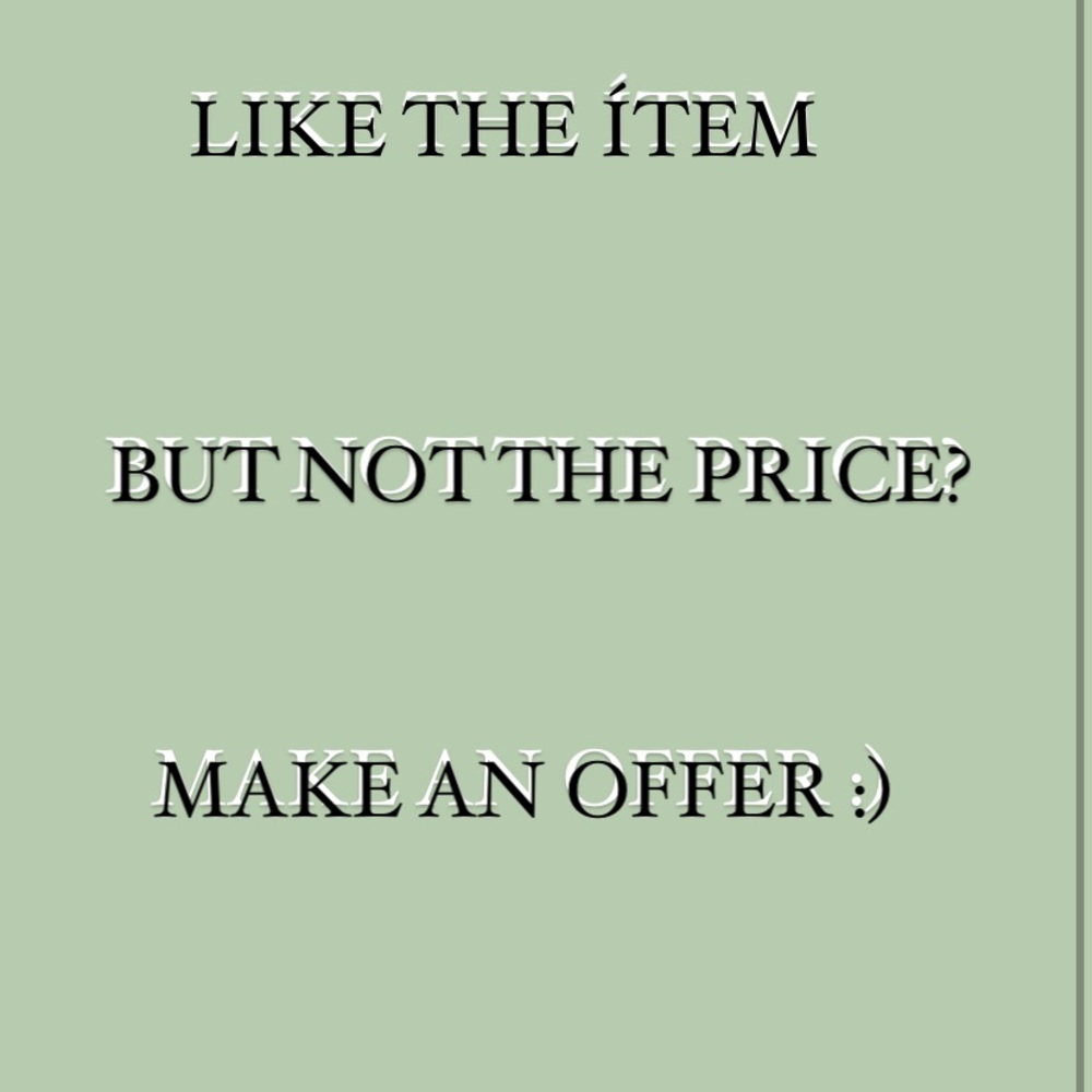 Make sure to make offers:)